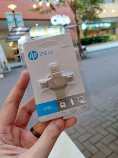BEST SELLER‼️HP (1TB) 4in1 USB OTG FLASHDRIVE For iPHONE | TYPE C | Micro USB |COMPUTER (💯ORIG HP)