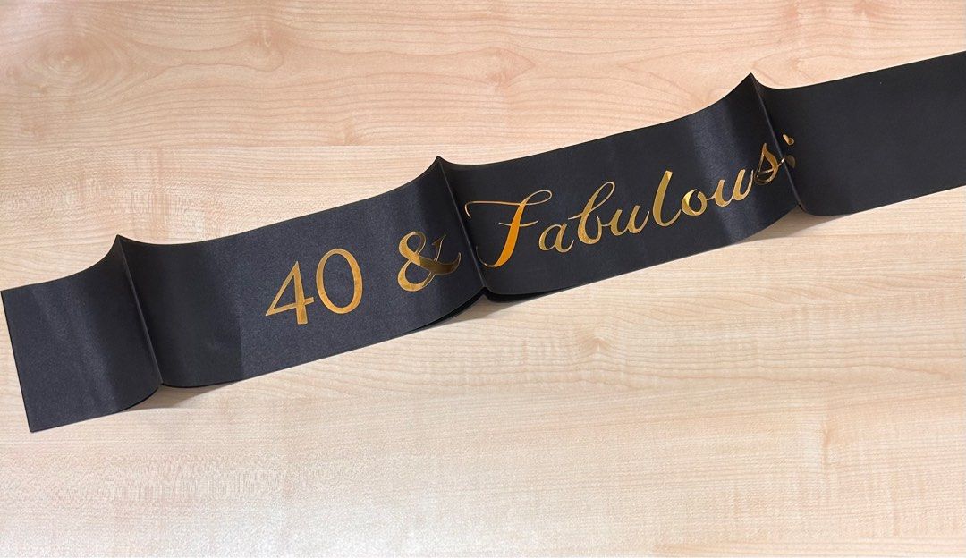 Sash 40 Today Birthday Celebration main image 1