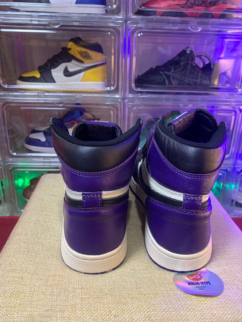 BISA COD / REKBER AIR JORDAN 1 RETRO HIGH OG COURT PURPLE AIR