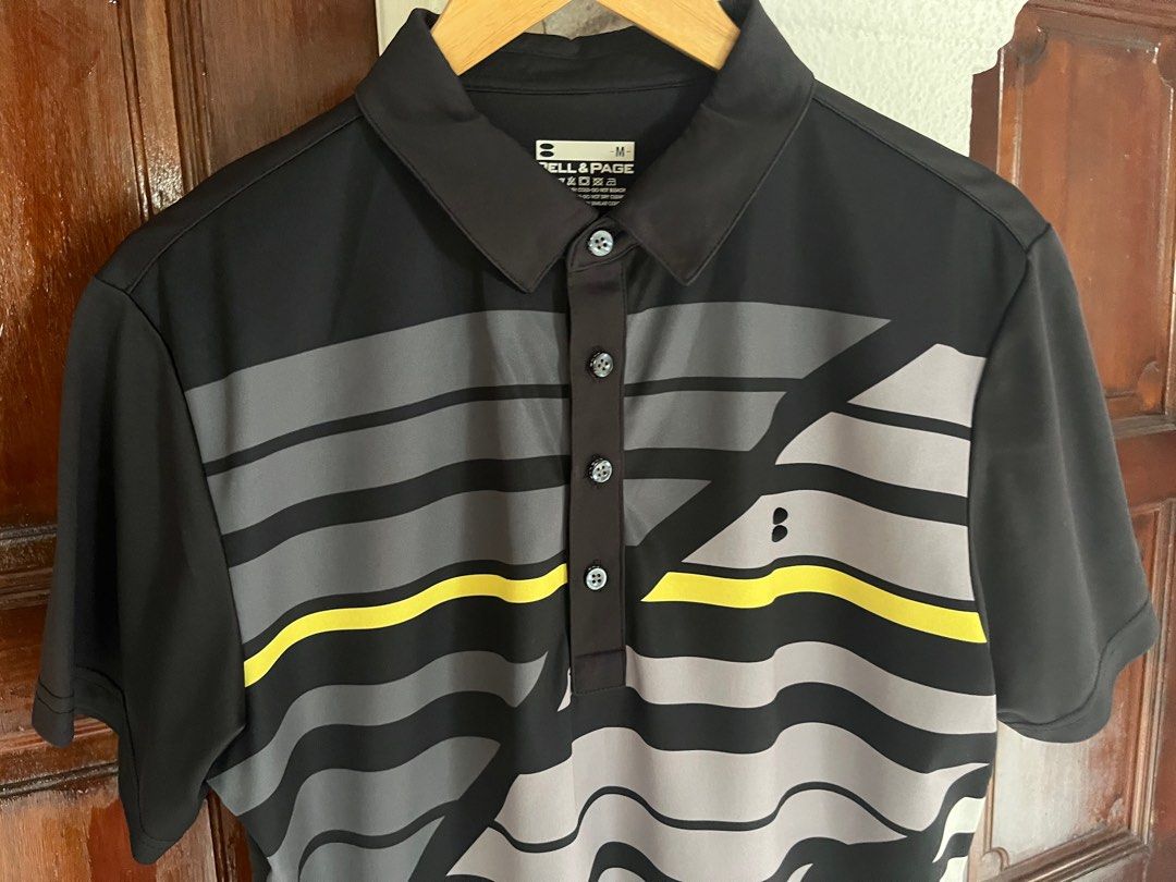 Black Grey Golf Polo Shirt Men s Fashion Tops Sets Tshirts
