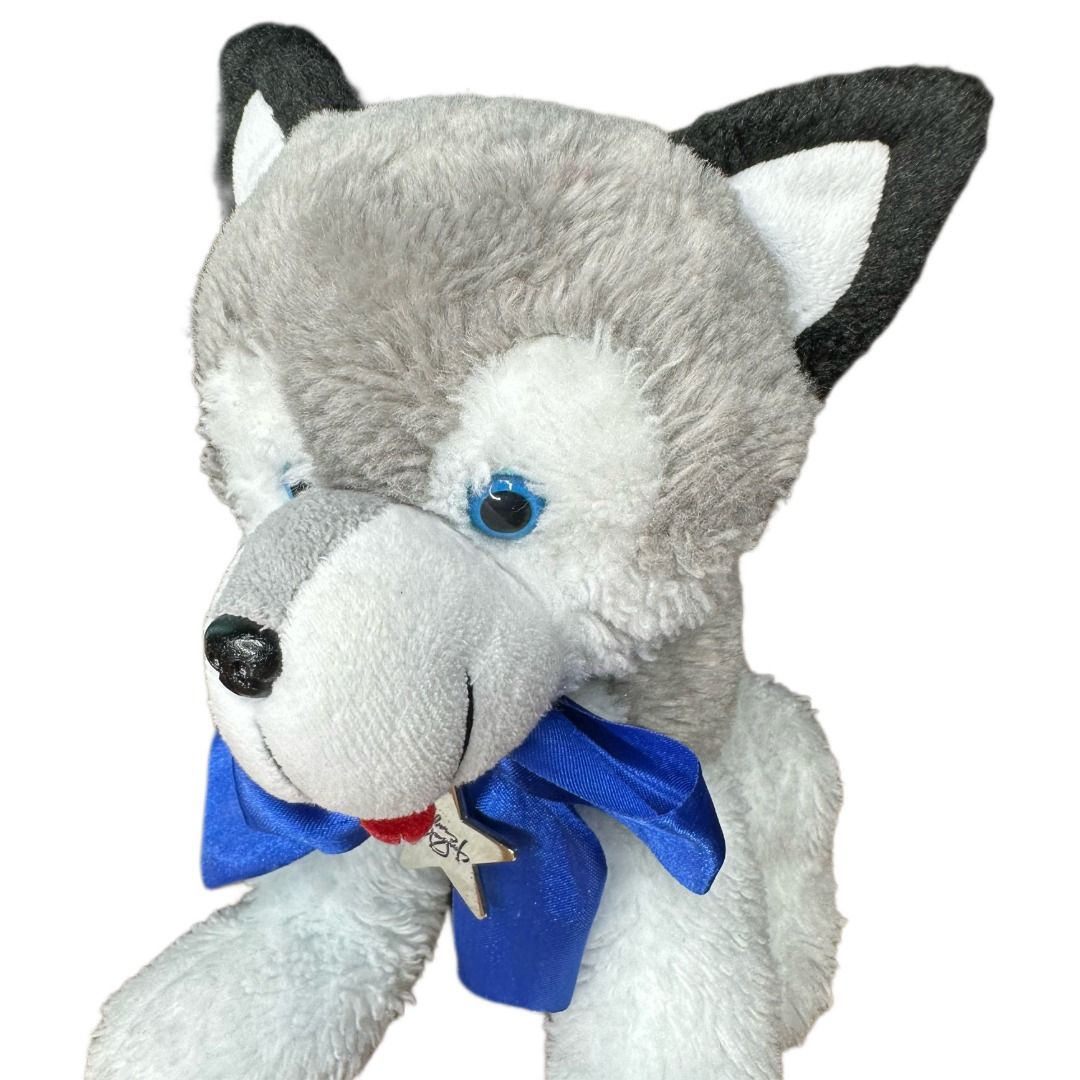 Blue Magic Mini Husky Stuffed Toy Hobbies Toys Toys Games on Carousell