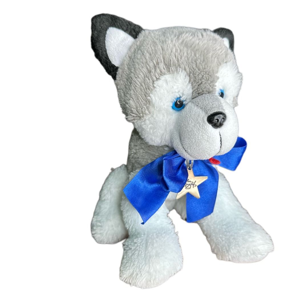 Blue Magic Mini Husky Stuffed Toy Hobbies Toys Toys Games on Carousell