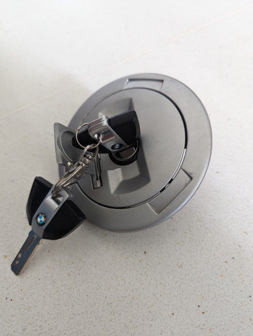BMW fuel cap. S1000RR, Motorcycles, Motorcycle Accessories on Carousell