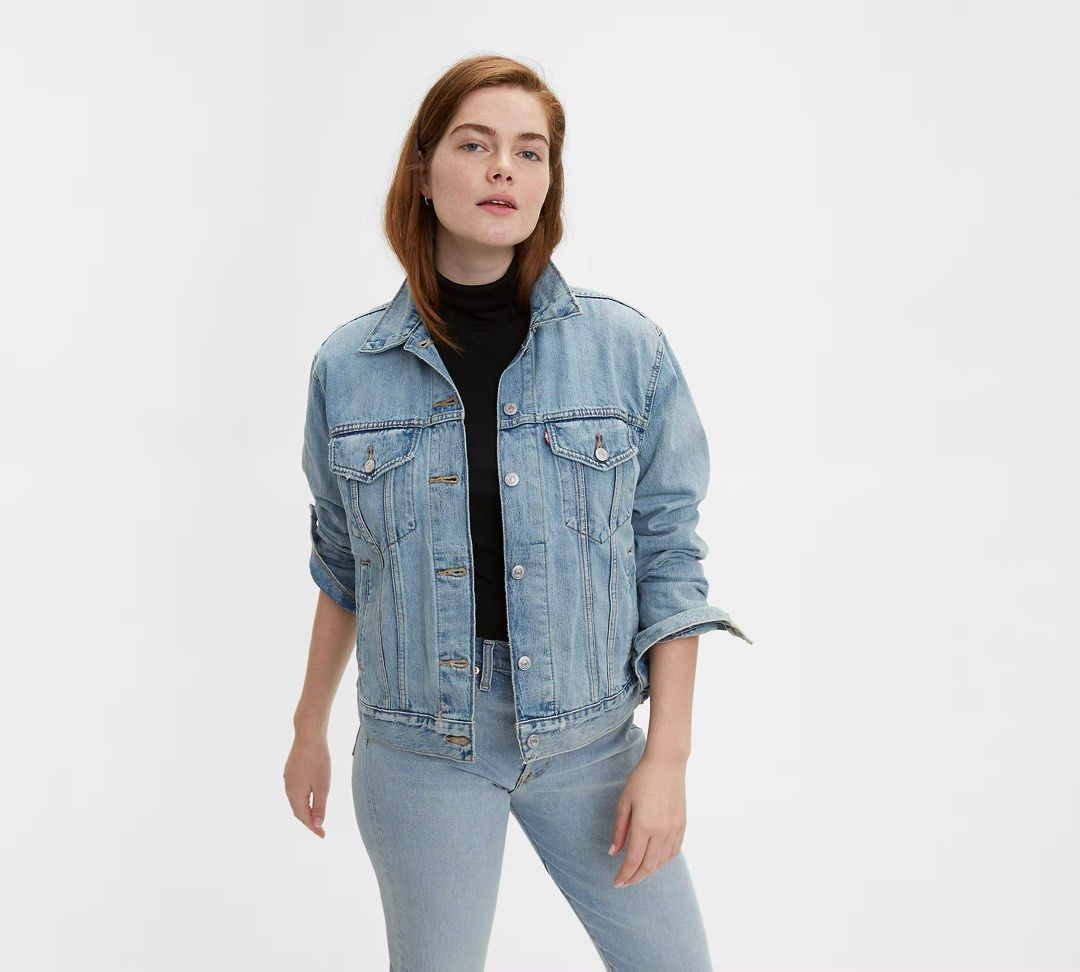 Levi's boyfriend trucker jacket online