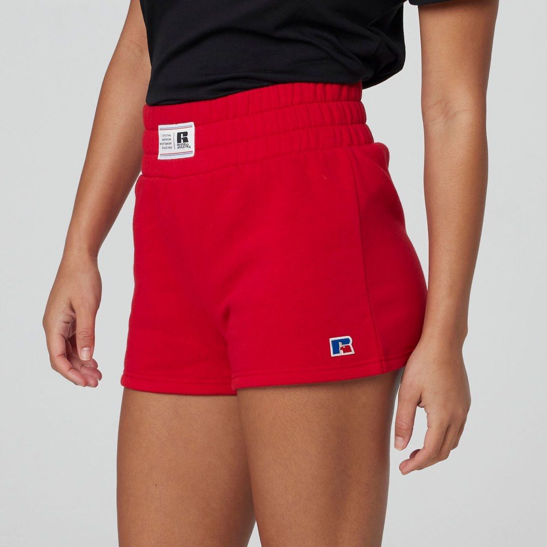 Red champion cheap sweat shorts