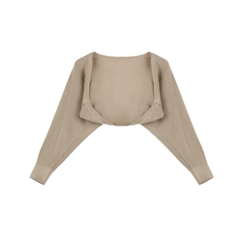 Tan bolero jacket on sale
