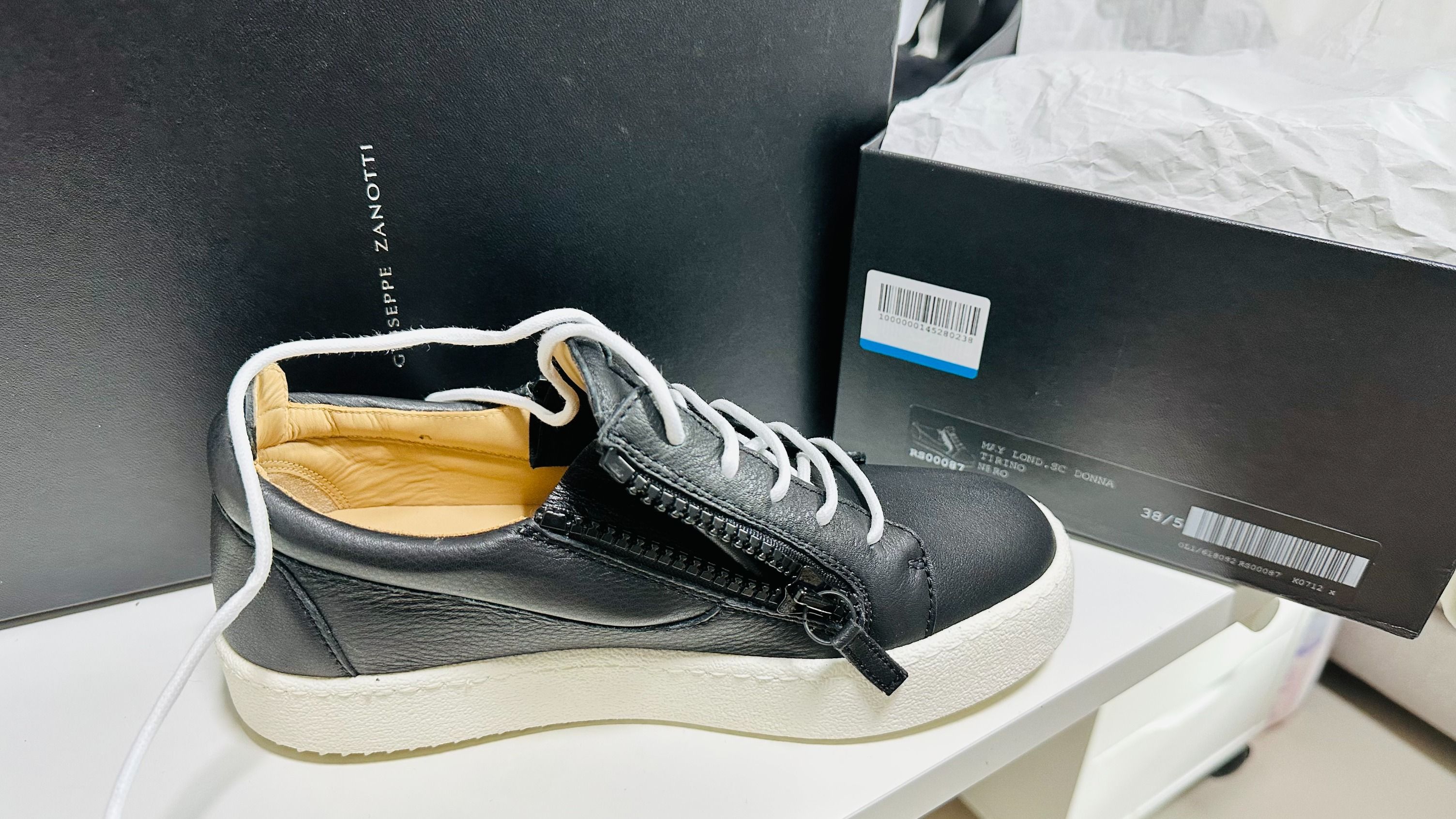 Womens black giuseppe sneakers sale