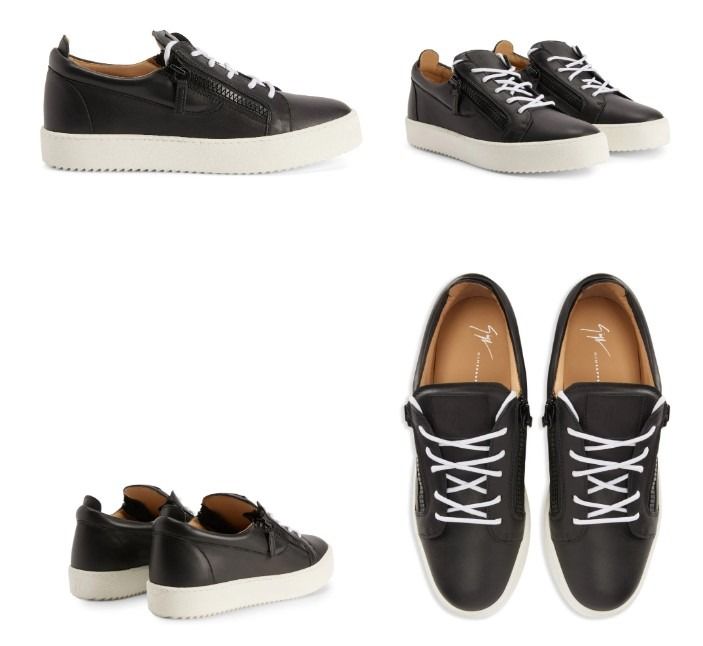Giuseppe zanotti clearance black sneakers womens