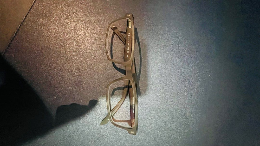 Brand New Eye Glasses - Hilfiger - Gray and Black, Men's Fashion, Watches & Accessories, Sunglasses & Eyewear on Carousell