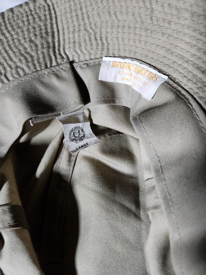 Brooks Brothers Bucket Hat (Category: Caps & Hats) located in Caloocan City. Submitted by willjr (Listing ID 1251896380, Image 2). Description: Brooks Brothers Bucket Hat.