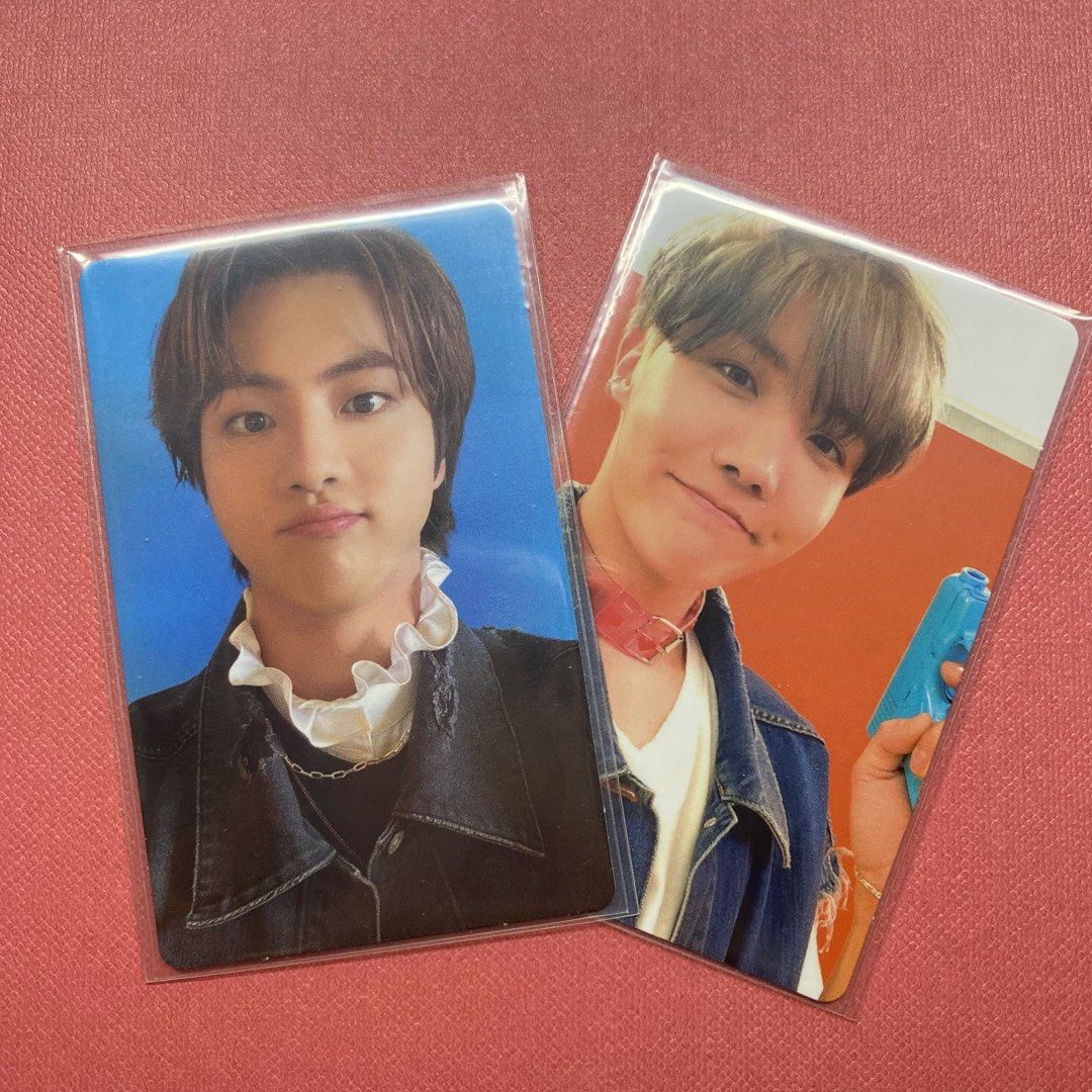 BTS Butter Jin and Jhope Cream Photocards on Carousell