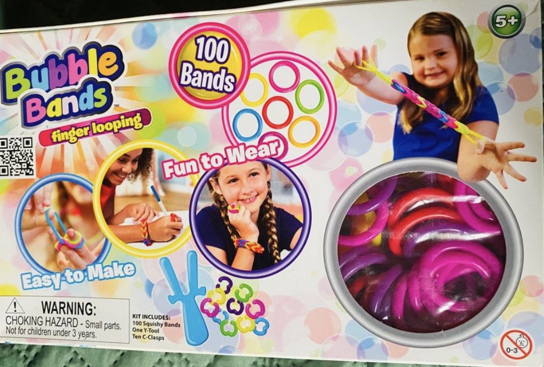 Bubble bands finger looping, Hobbies & Toys, Stationary & Craft, Other