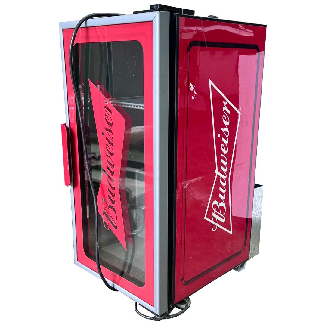 Budweiser fridge for clearance sale