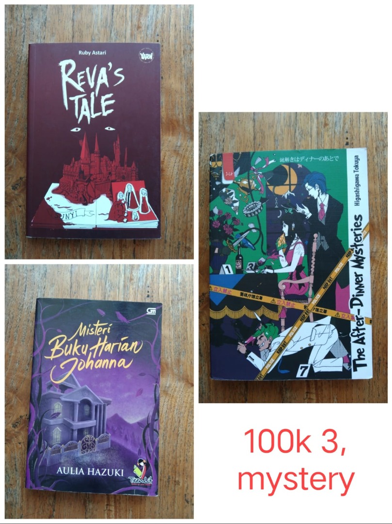 Buku Novel Misteri (Mystery) - Reva's Tale / on Carousell