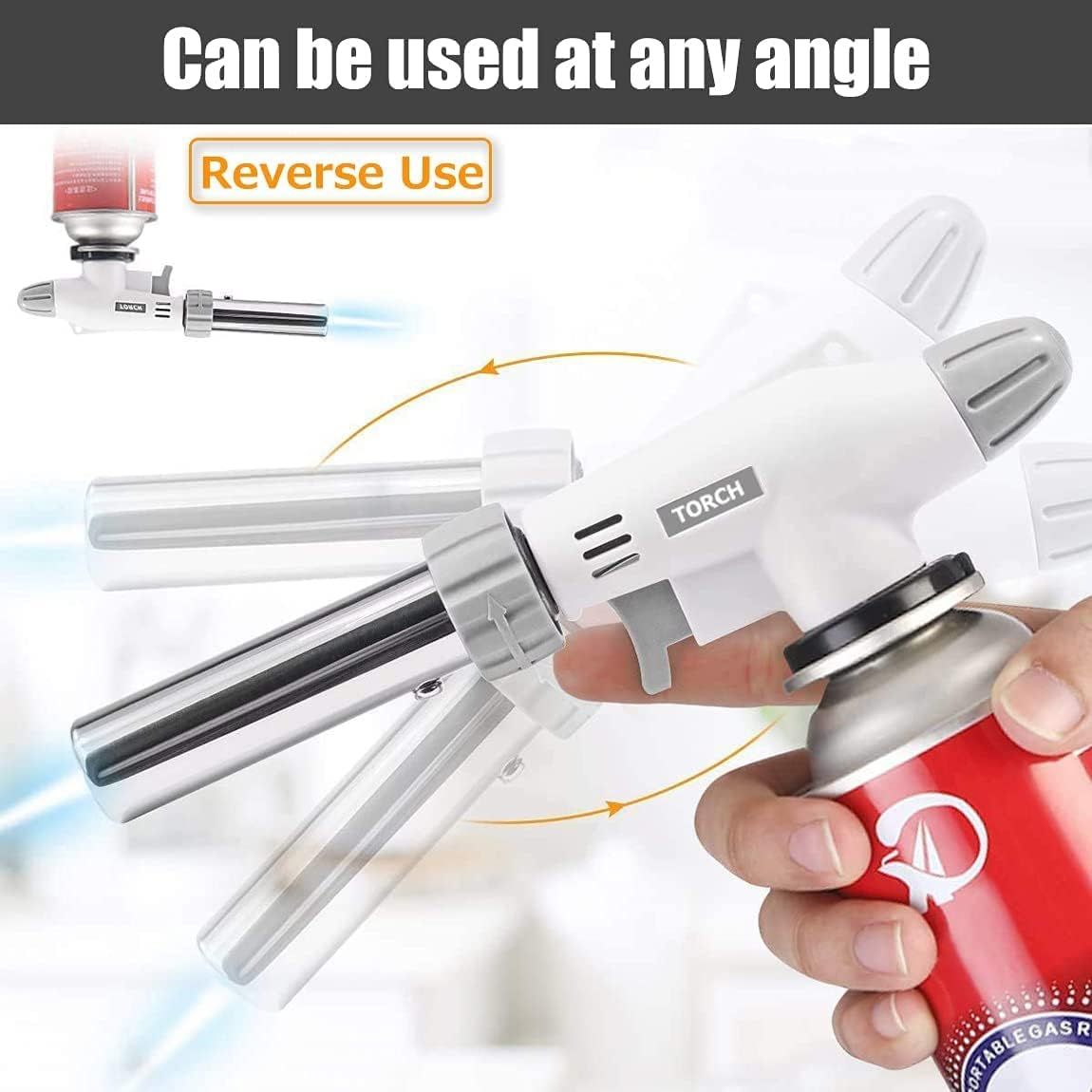 EzoLife Butane Torch Kitchen Blow Lighter - Culinary Torches Chef