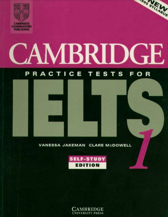 Cambridge Practice Tests For Ielts 1 Self Study Ielts Book Buku Ielts