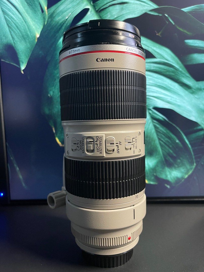 Canon 70 200 F2 8 Is Usm Ii Gebraucht Canon 70-200 F2.8 IS II USM, Photography, Lens & Kits on Carousell