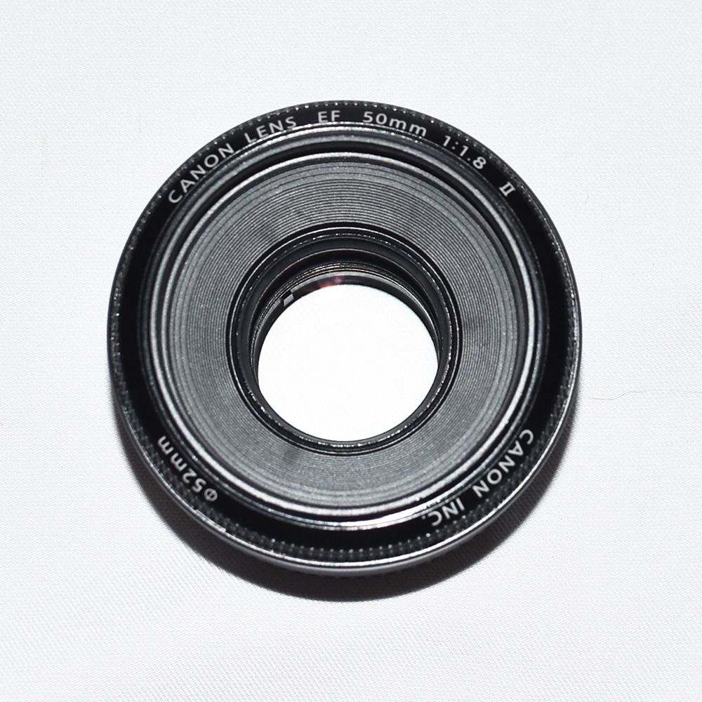キヤノン単焦点レンズ Canon LENS EF 50㎜1:1.8 II - レンズ(単焦点)