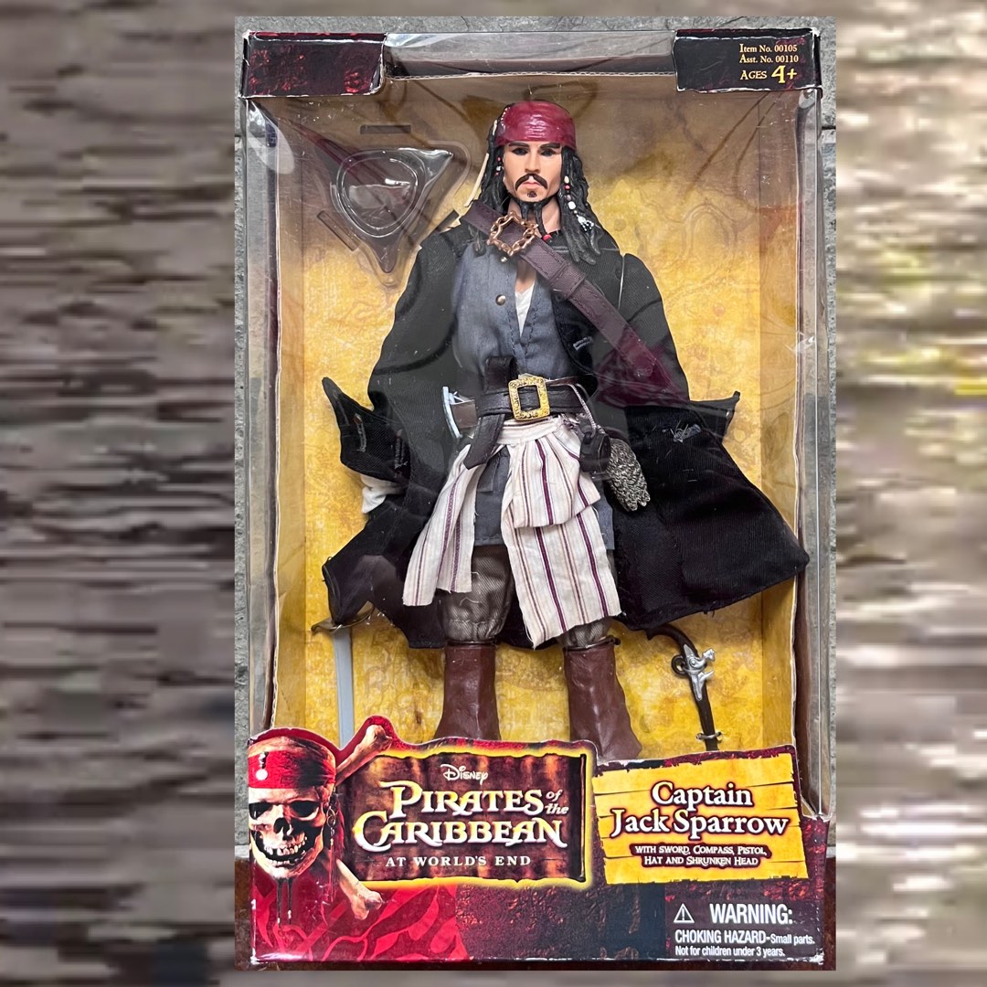Captain Jack Sparrow, Pirates of the Caribbean, from movie, At