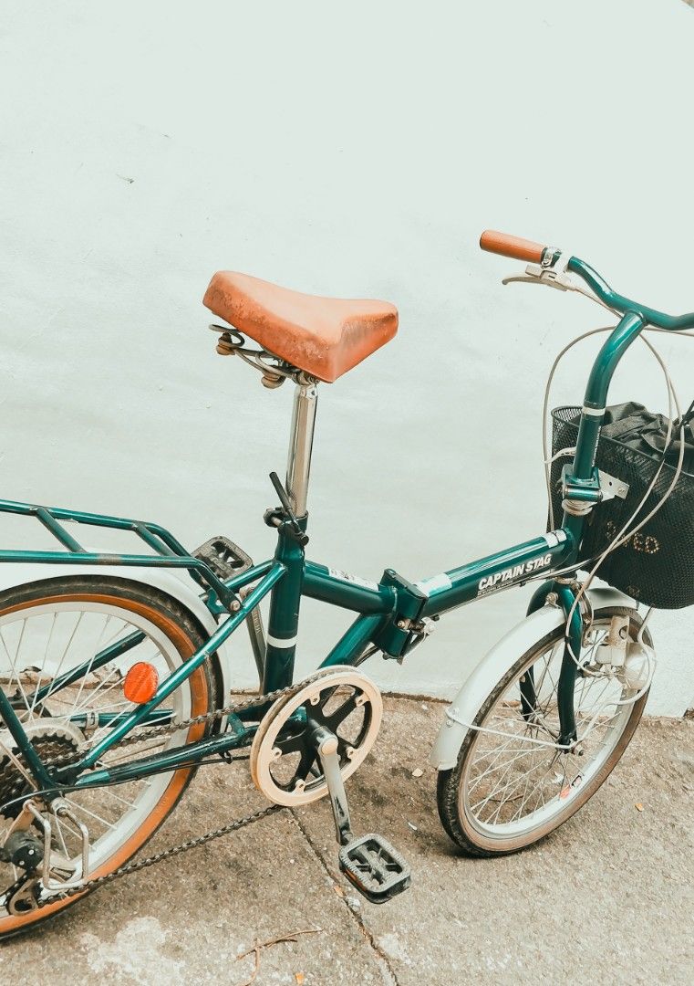 CAPTAIN STAG FOLDING BIKE, Sports Equipment, Bicycles & Parts 