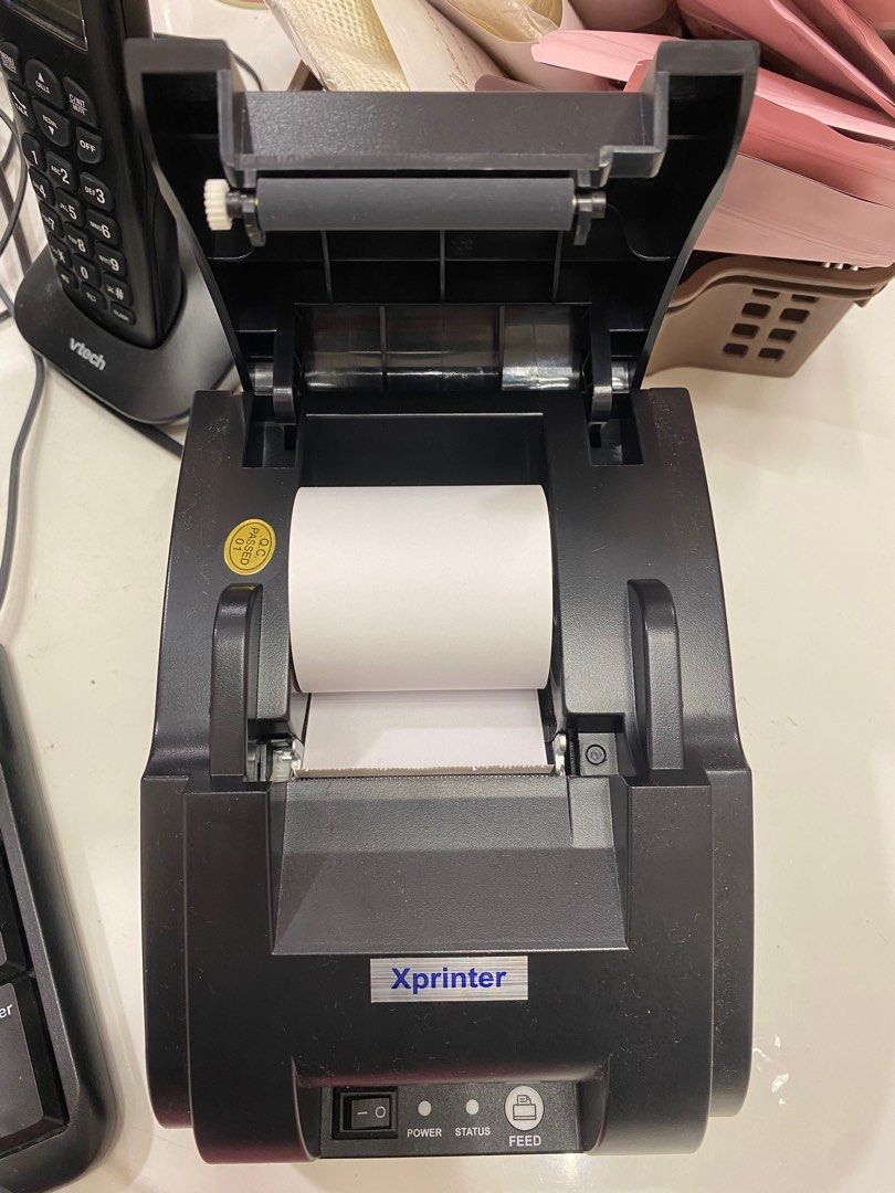 Thermal printer sales cash register