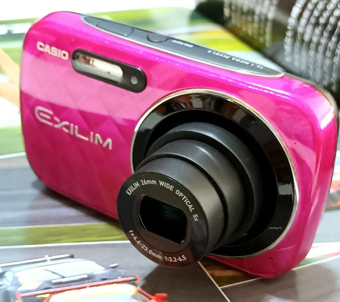 CASIO EXILIM 26～130mm CCD輕便相機日本女生特別版EX-N10VP(Vivid
