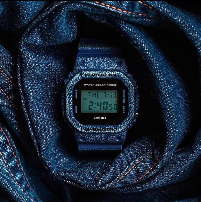Casio g cheap shock denim