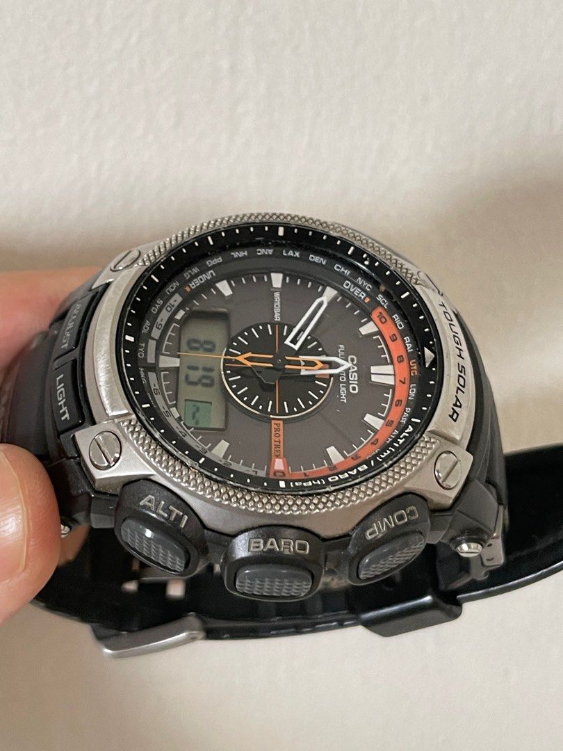 Casio ProTrek Top of the Line Model PRG500 Men s Fashion Watches
