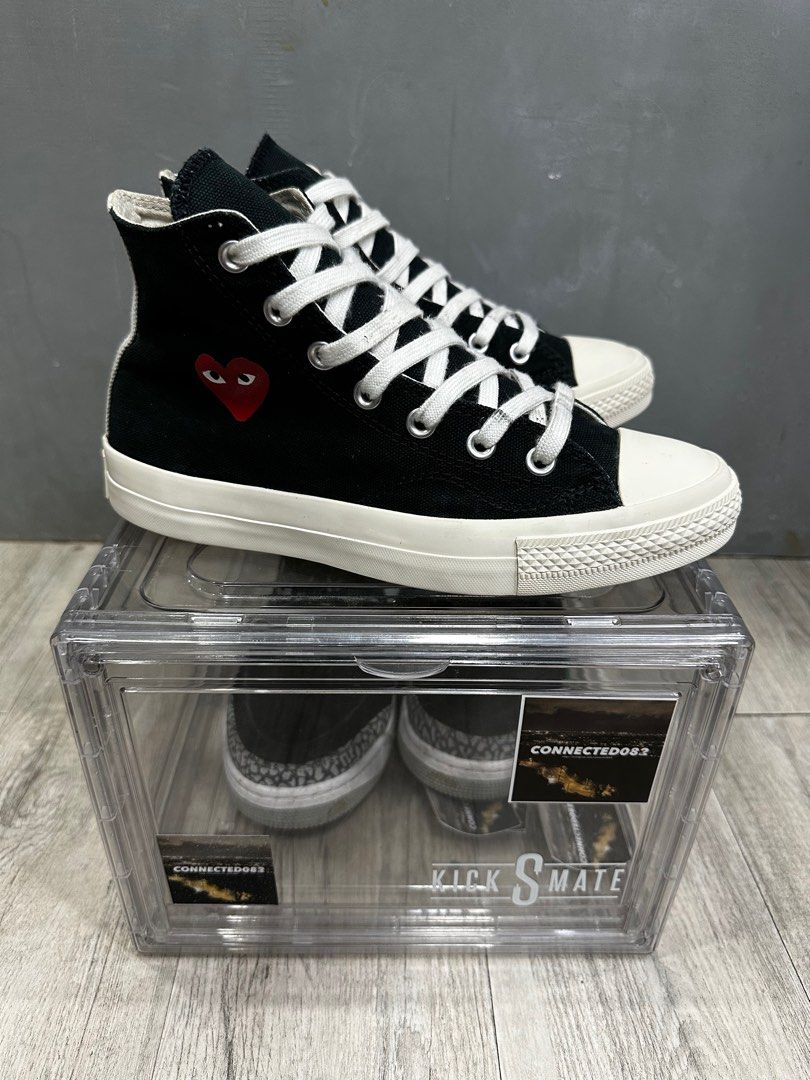 Cdg converse store little heart