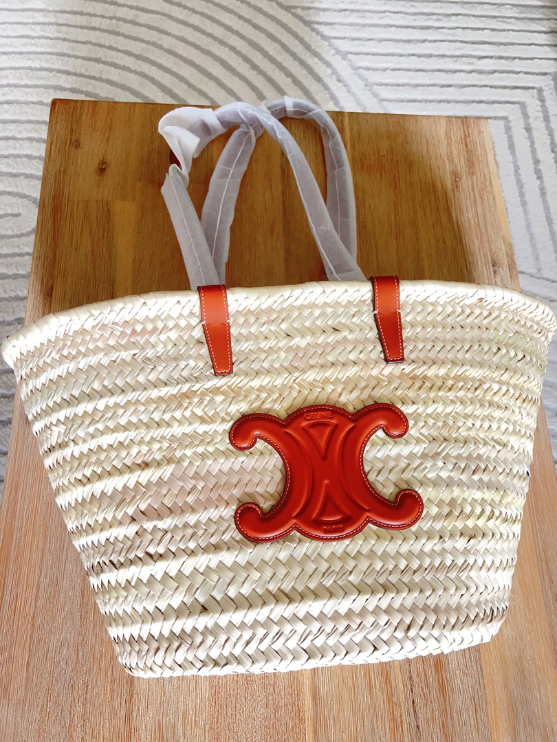 celine woven bag