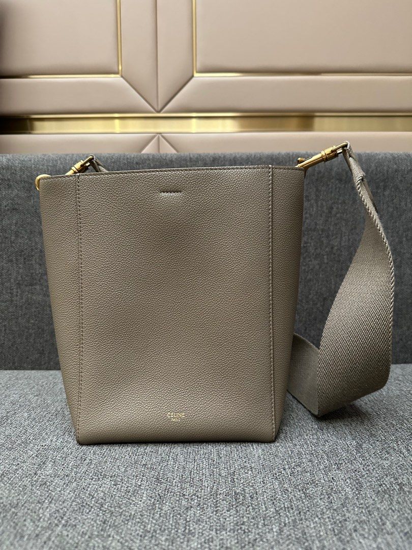 celine sangle small bucket bag