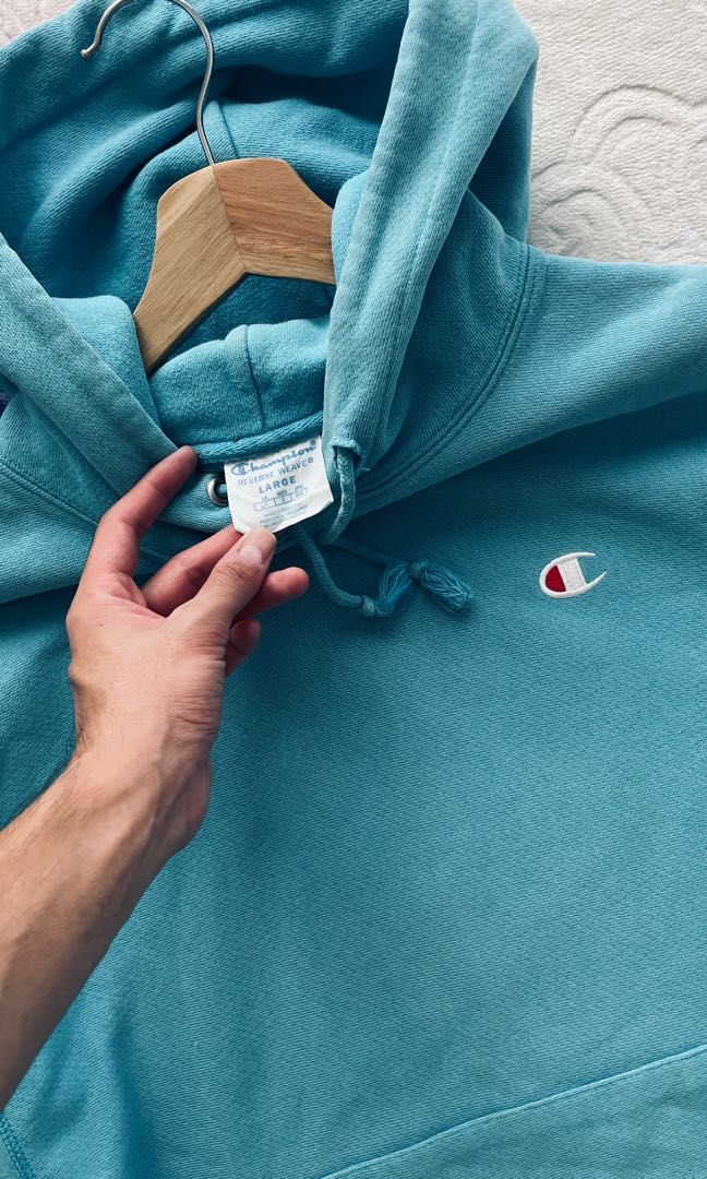Carefree teal champion hotsell hoodie
