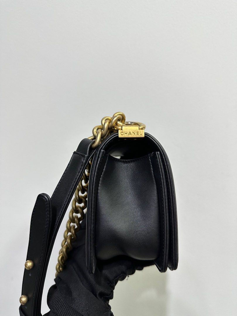 Le 5 a 7 24 Snake Black Lambskin Ghw main image 0