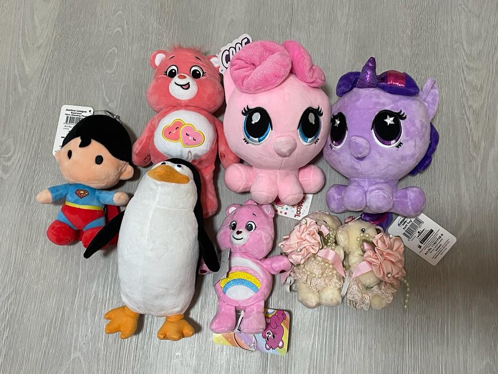 Cheap Claw Machine Soft Toys My Little Pony superman Carebear