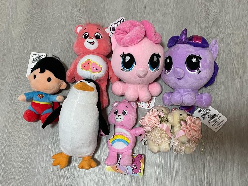 Cheap Claw Machine Soft Toys My Little Pony superman Carebear