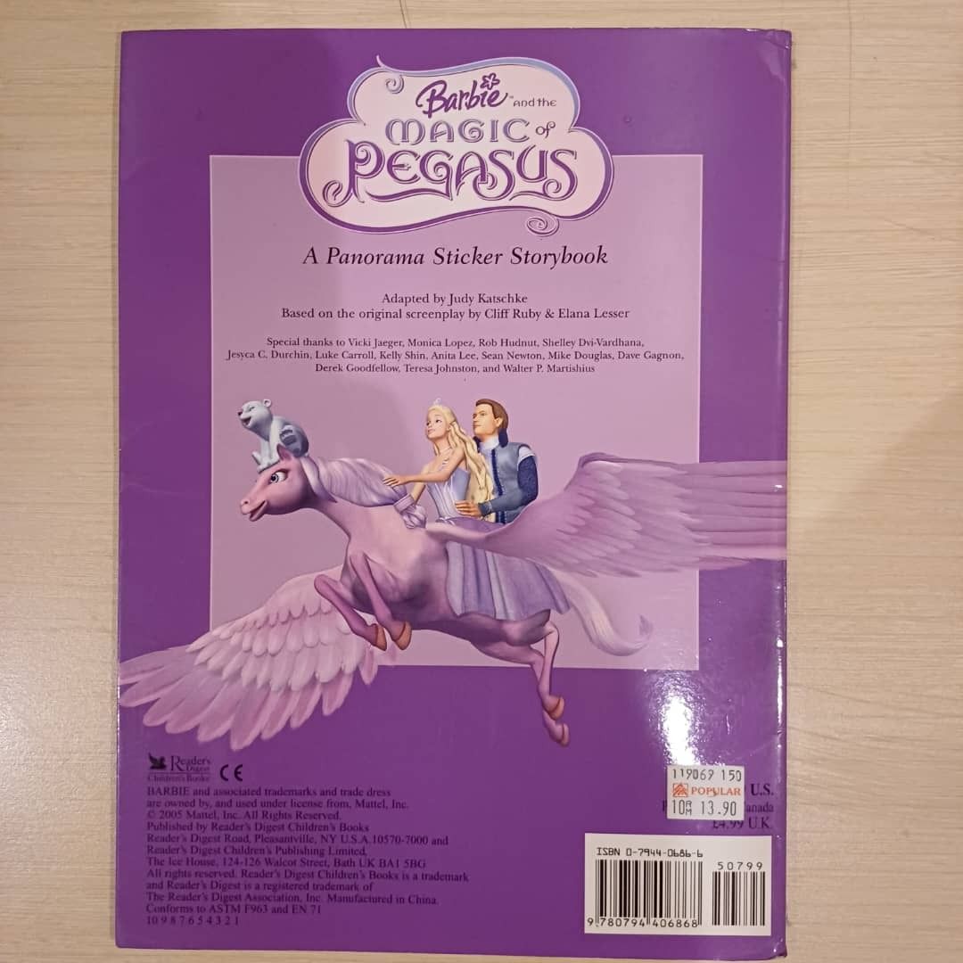 Barbie and the sales magic of pegasus book