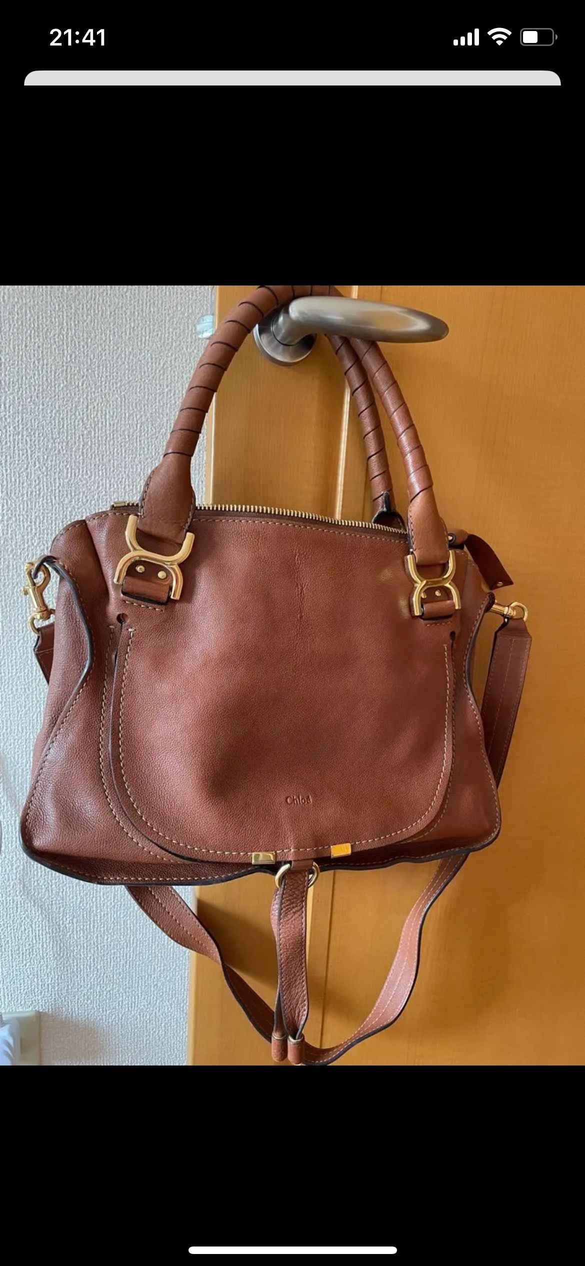 Chloe marcie studded bag cheap