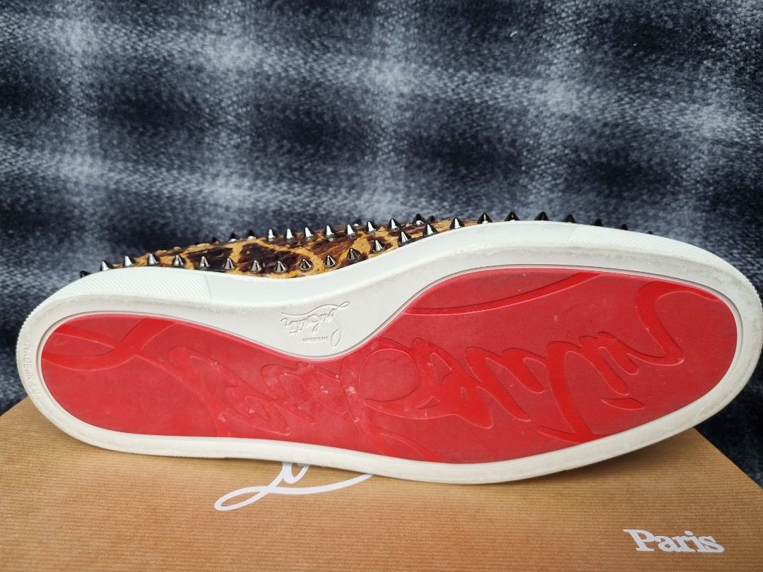 Christian Louboutin Red Bottoms Mens Sneakers