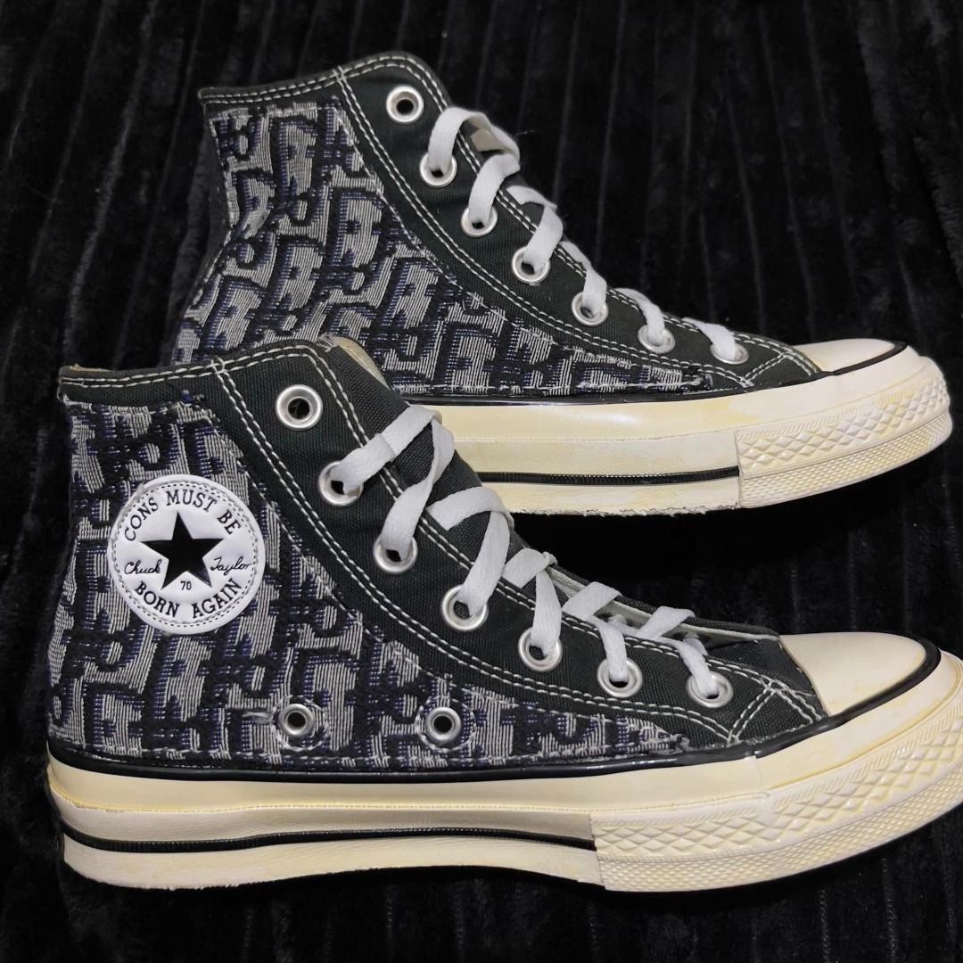 Converse x Dior, Women's Fashion, Footwear, Sneakers on Carousell