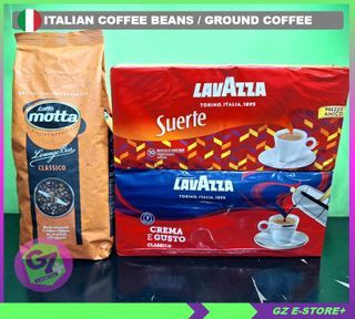 COFFEE BEANS / GROUND LAVAZZA MOTTA ITALIAN