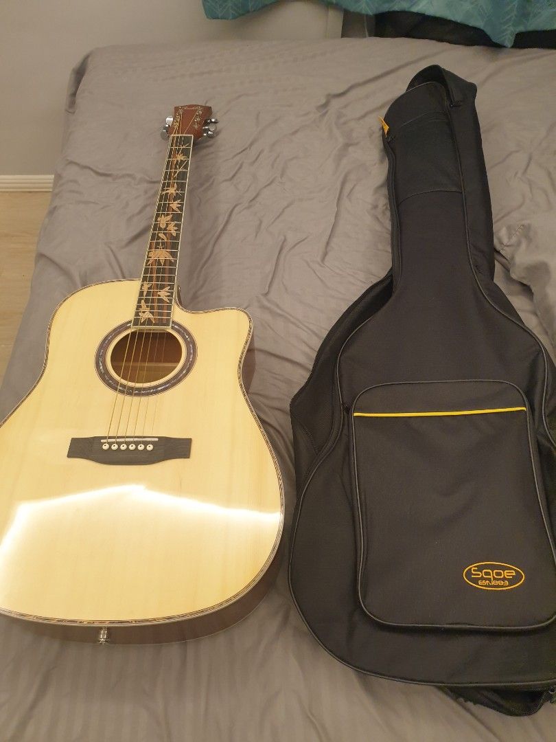Cranberries SQOE acoustic electric guitar. Audio Other Audio