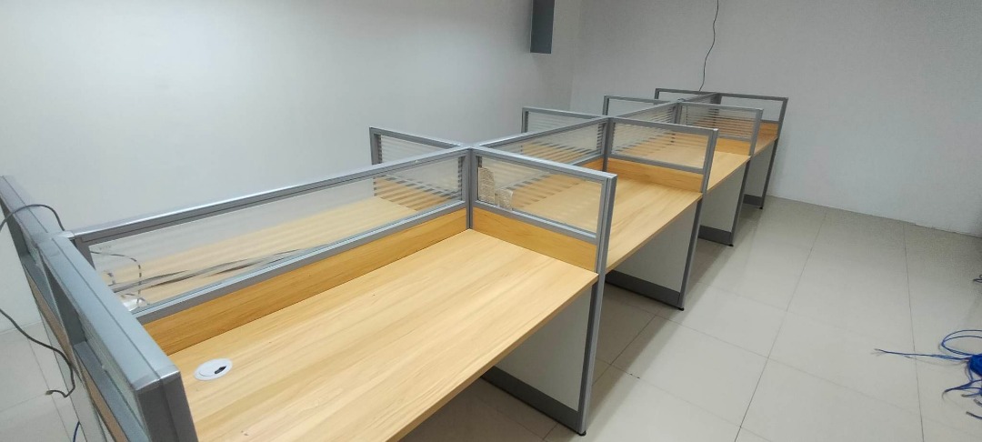 CUBICLE WORK STATION (set 2) on Carousell