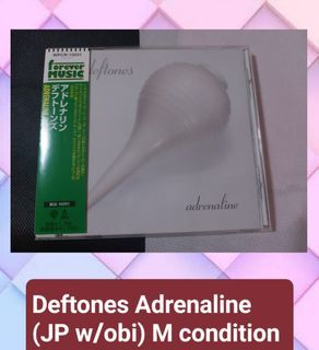 Deftones Adrenaline CD (unsealed)