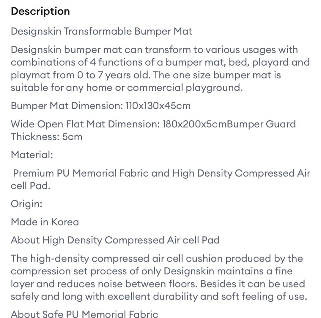 thumbnail image 2 of Transformable Kids Play Mat And Couch - Multipurpose Baby Play Mat And... 2 of 14