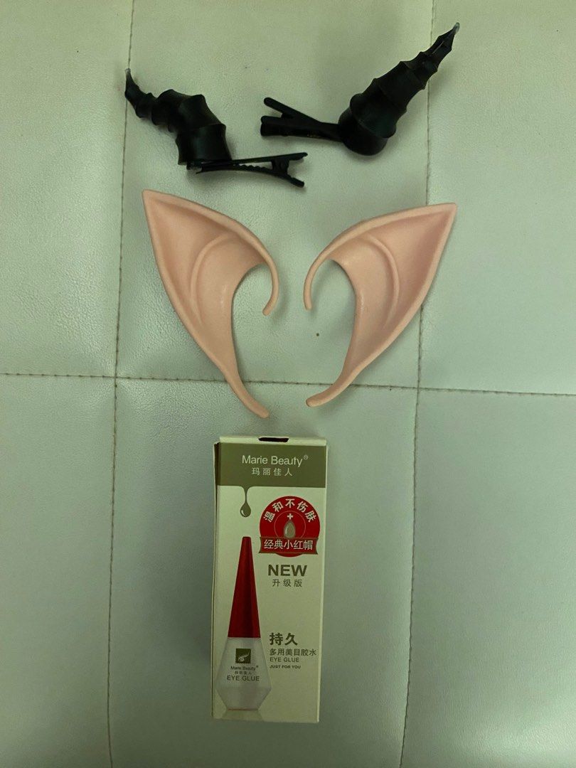 Devil Horn, elf ,glue, Hobbies & Toys, Toys & Games on Carousell