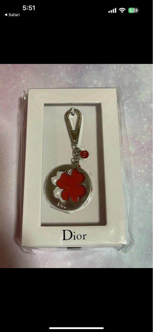 Christian dior sale keyring