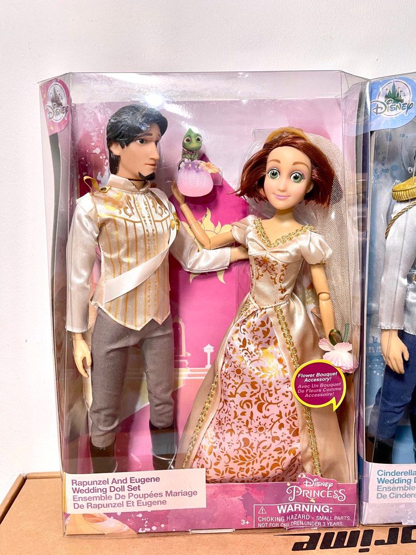 Rapunzel and eugene online wedding doll set