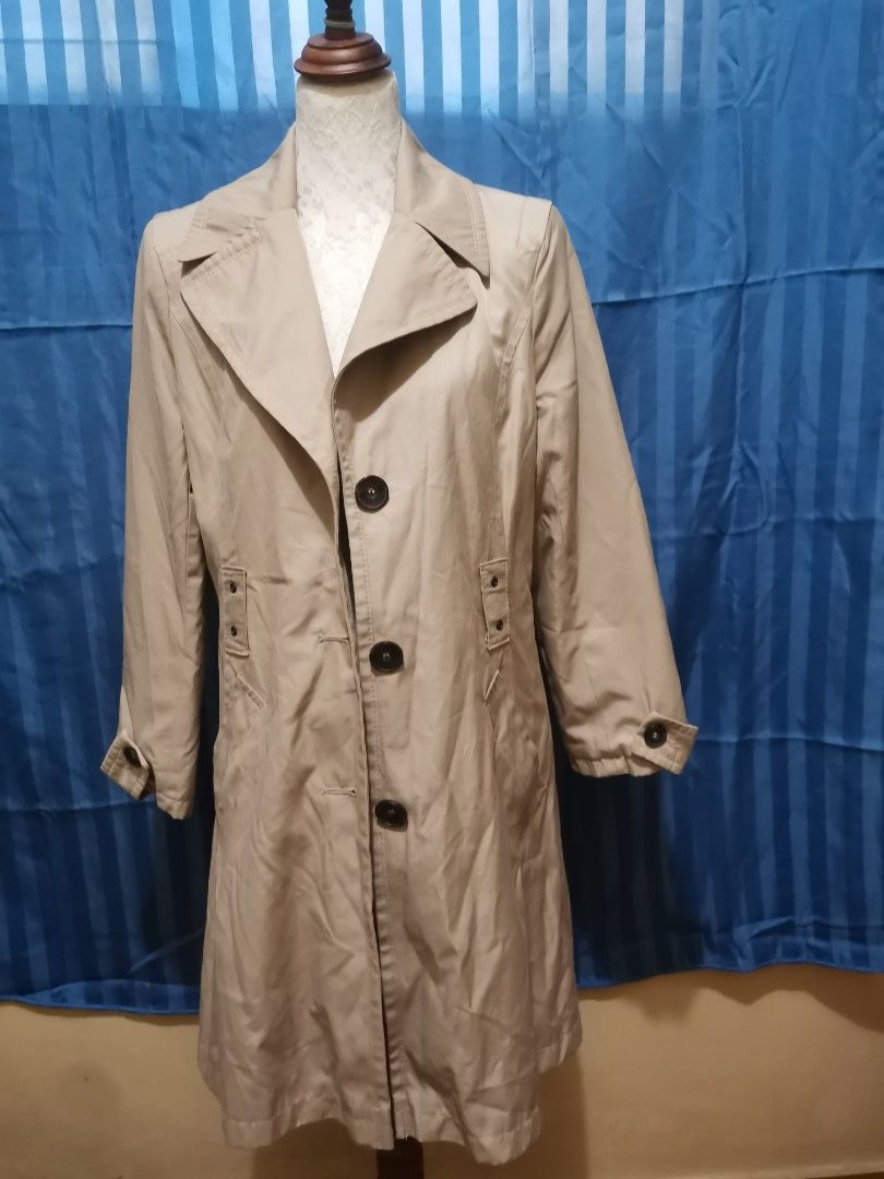 Dkny top trench coat