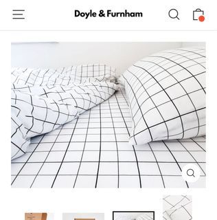 Doyle & Furnham sheets for single bed