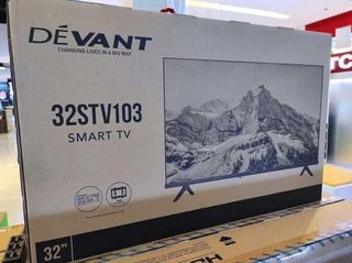DÉVANT 32STV103 32 inch HD Ready VIDAA TV - Smart TV, Netflix, Youtube and FREE Wall Bracket